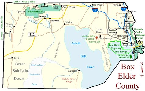 box elder land maps